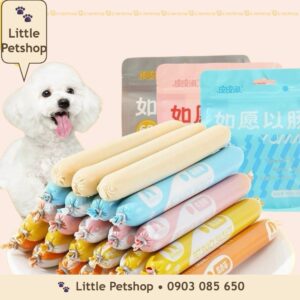 Xúc xích Taotao 30 cây 4 Vị Bò/ Cá/Gà/Vịt
