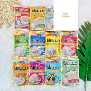 Pate cho mèo CON Nekko KITTEN Mouse (thạch mịn) - gói 70g 70gr