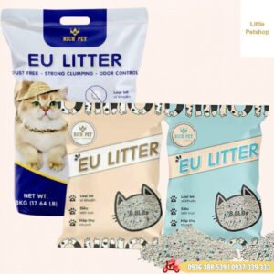 Cát đất sét EU Litter 4Kg - Tải 4 túi