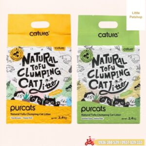 Cát đậu nành Cature 6L - Sữa/Trà xanh - Thùng 6 gói
