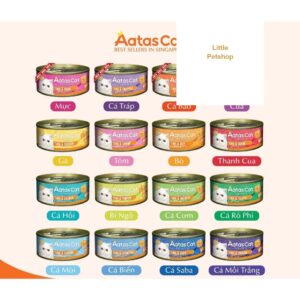 Pate Aatas hỗ trợ chức năng lon 80gr 10 vị