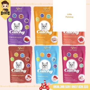 Pate Catchy gói 70g- 6 Vị