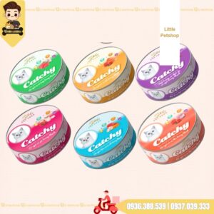Pate catchy lon 160g -6 vị