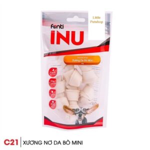 Xương nơ da bò mini